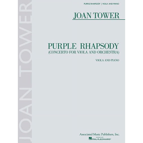 Purple Rhapsody: Viola and Piano Score and Part