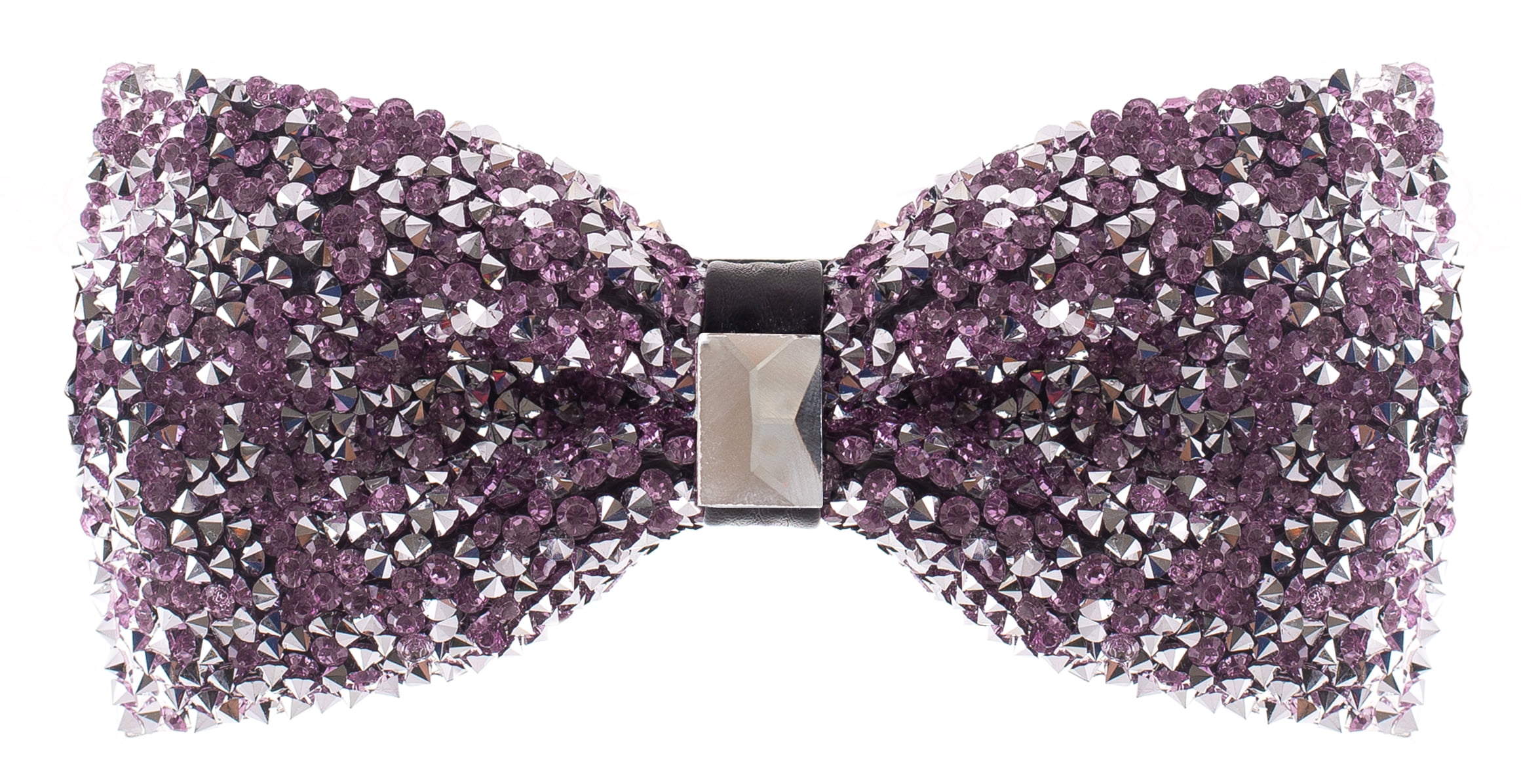 purple sparkly bow tie