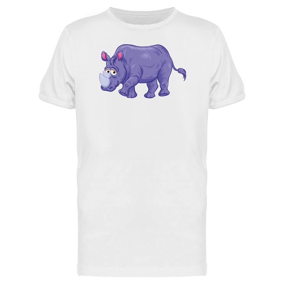 Purple Rhinoceros Tee Men's -Image by Shutterstock
