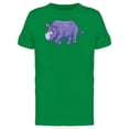 thumbnail image 1 of Purple Rhinoceros Tee Men's -Image by Shutterstock, 1 of 1
