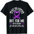 thumbnail image 1 of Purple Ribbon Lupus Warrior Lupus Fighter Lupus Awareness T-Shirt, 1 of 4