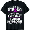 thumbnail image 1 of Purple Ribbon Turner Syndrome Awareness T-Shirt, 1 of 2