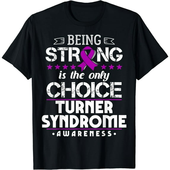 Purple Ribbon Turner Syndrome Awareness T-Shirt