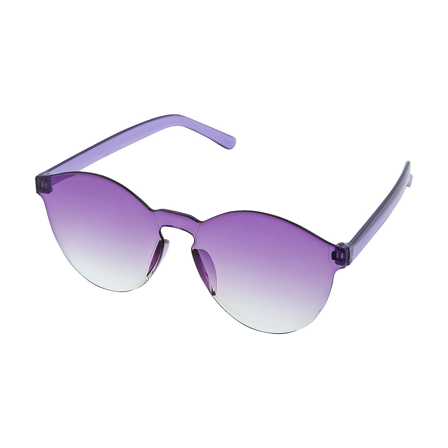 More & More Purple Plastic Sunglasses