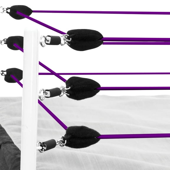 Purple Ring Ropes for SMALL WWE AEW Wrestling Action Figure Rings