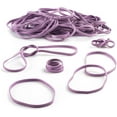 thumbnail image 1 of Purple Rubber Bands Size 33 (3 1/2" x 1/8") - #33 Colored Rubber Bands Office Supplies - Strong, Elastic Bands for Crafts, Balloon , Cash, File Folders (1,000-Pack), 1 of 3
