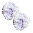 thumbnail image 1 of Purple Rubber Crunchy Squishy Stress Ball, Textured Hand Squeeze Fidget Balls, Soft Elastic Squeeze Toy, 2 Pieces, 1 of 9