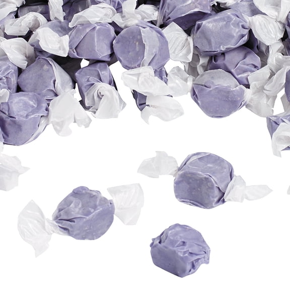 Fun Express Salt Water Taffy Purple Grape Chewy 193 Pieces 3 lbs