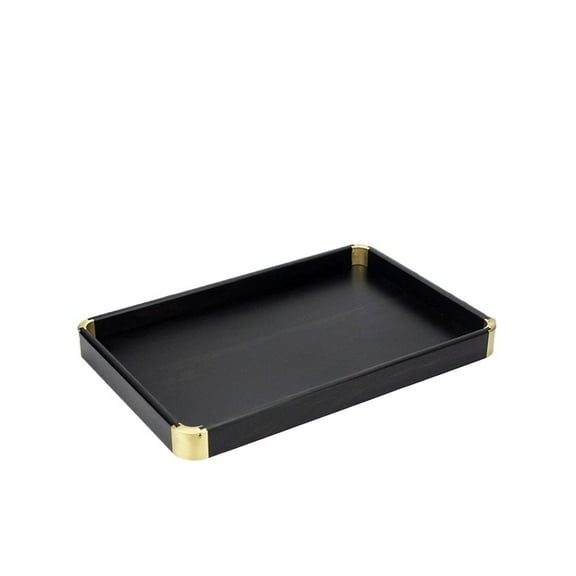 Purple Sandalwood Home Tray Wooden Storage Tray Afternoon Tea Juice Pastry Plate Party Snack Coffee Plate Breakfast Milk Coffee Plate