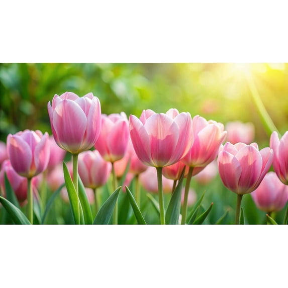 Angelique's New Love Tulip Bulbs for Planting (10 Pack) – Top Size Bulbs, Perennial Flowers- 10 Large Tulip Bulbs to Plant