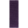 thumbnail image 1 of Purple Shag Rug 2x6 ft Plush Polypropylene - L'Baiet-Color:Purple,Material:Polypropylene, 1 of 7