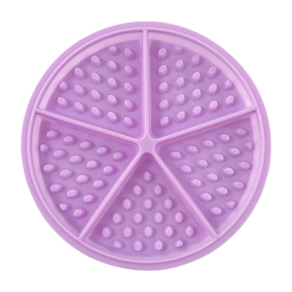 Purple Silicone Waffle Tray, Non Stick Mold For Mini Pancakes, Microwave Safe Breakfast Tool