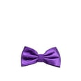 thumbnail image 1 of Purple Silk Bow Tie by Paul Malone, 1 of 2