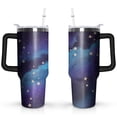 thumbnail image 1 of Purple Sky 40 OZ Tumbler Cup with Lid and Straw for Water Iced Tea Coffee Smoothie and More, 1 of 5