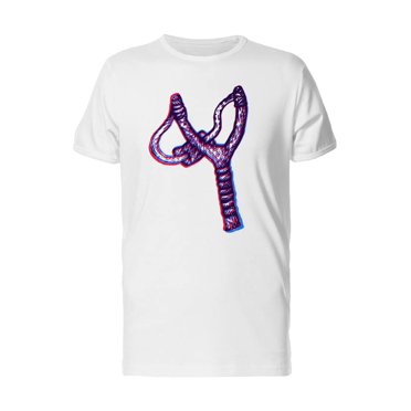 Purple Slingshot Anaglyph Tee Men's -Image by Shutterstock