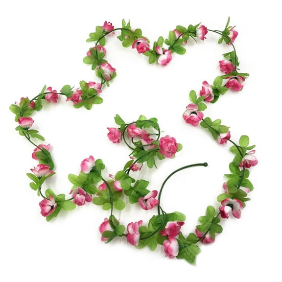 Purple Small Rose Vine for Hanging Floral Arrangements and Displays