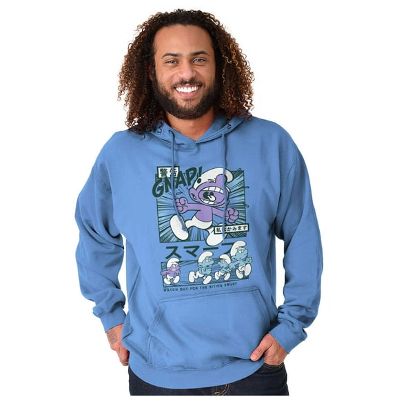 Purple Smurfs GNAP Manga Cartoon Hoodie Sweatshirt Women Men Brisco Brands S