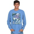thumbnail image 1 of Purple Smurfs GNAP Manga Cartoon Long Sleeve TShirt Men Women Brisco Brands M, 1 of 6