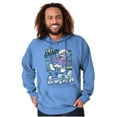 thumbnail image 1 of Purple Smurfs GNAP Manga Cartoon Unisex Plus Size Hoodie Brisco Brands 4X, 1 of 3