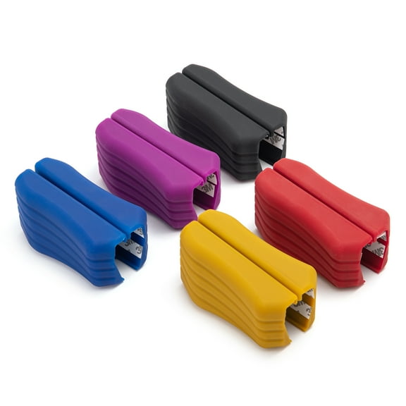 Purple Snap On Frame Knee Pads for Sur-Ron Light Bee LB X Segway Electric Dirt Bike