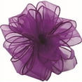 thumbnail image 1 of Purple Spring Sheer Wired Ribbon, 1 of 1