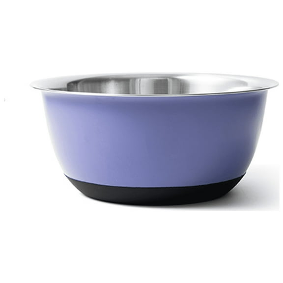 Fox Run Purple Stainless Steel Mixing Bowl, 4.25 Quart Capacity