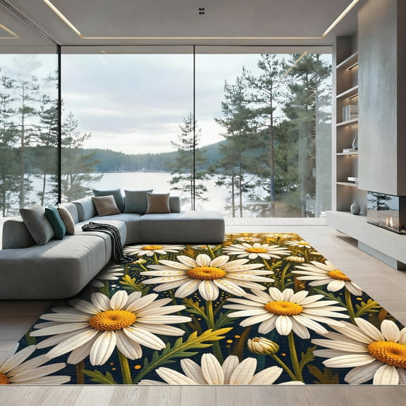 Bees Dwarfs Tie Up Curtain for Window, Yellow Sunflower Branch Spring Flowers Plant Retro Adjustable Tie Up Balloon Curtain Valances Rod Pocket Window Treatment for Kitchen Bathroom Bedroom 42"x54"