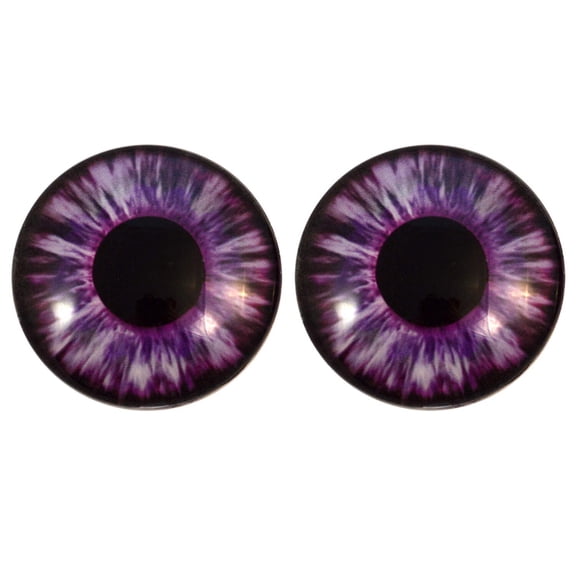 Purple Succubus Glass Eyes