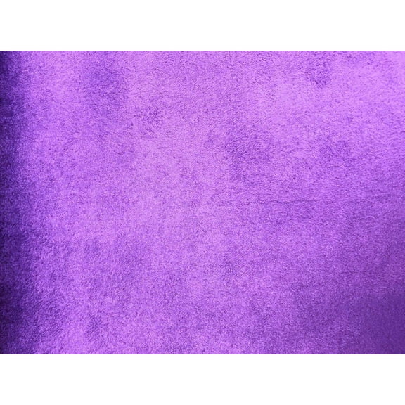 Purple  Suede Upholstery and Drapery Fabric 60" Wide