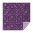 thumbnail image 1 of Purple Sun Moon Triangle Pattern Square Tablecloth,Waterproof Square Table Cover,Wipeable Spillproof Washable Table Cover for Home Kitchen Party Decor 42"X42"(107x107cm), 1 of 6