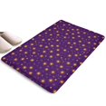 thumbnail image 1 of Purple Sun Star Swirl Pattern Flannel Non Slip Door Rugs,Washable Door Mats Indoor,Decorative Door Mats,Dirt-Resistant and Absorbent Doormat for Entrance,Bedroom,Kitchen,Bathroom,31.5x17in(80x43cm), 1 of 4