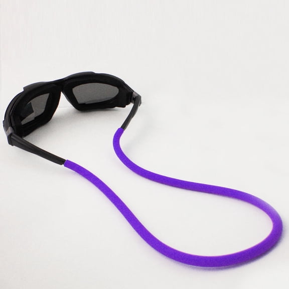 Purple Sunglass Line Retainer Cord Float Strap Boating Floating String Rubber !!
