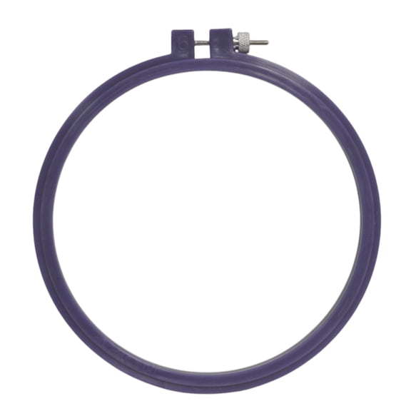 Purple Susan Bates Hoop-La Embroidery Hoop 6 Inch