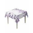 thumbnail image 1 of Purple Table Cloth, Waterproof Tablecloth for Square Tables, Eucalyptus Leaves Reusable Washable Fabric Table Cover for Restaurant Kitchen Dining Tables 60"x60" Summer Botanical Watercolor, 1 of 9