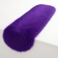 thumbnail image 1 of FabricLA Purple Faux Fur Accent Cut 36 x 72 Inches with Rounded Edges for Holiday & Christmas Decor, 1 of 9