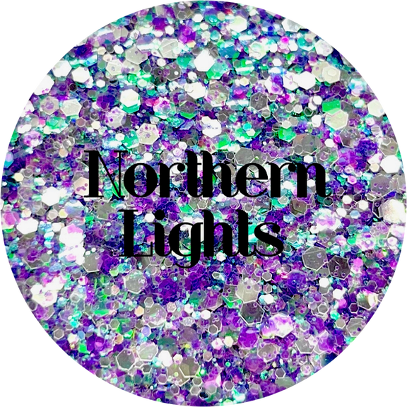 Purple Teal Polyester Glitter | Craft Glitter | Glitter for Arts & Crafts | Tumblers | Cosmetics | Nails | Epoxy Resin Art | Slime | DIY | Body Glitter | 3.5 oz Bottle