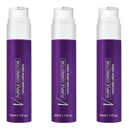 Purple Teeth Whitening Toothpaste, Purple Toothpaste Gel for Teeth Sensitive Teeth, Colour Corrector Toothpaste Reduce Yellow Stains (3 pcs)