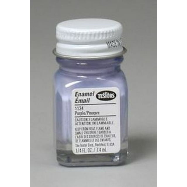 Purple Testors Enamel Plastic Model Paint