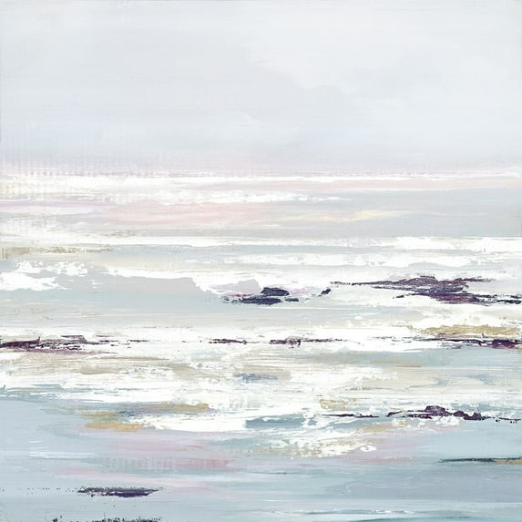 Purple Tides I Poster Print by Valeria Mravyan