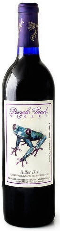 Purple Toad Killer B's Sweet Wine, 750 ml Bottle, 12% ABV
