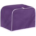 thumbnail image 1 of Purple Toaster Cover 2 Slice Wide Slot Decorative,Small Kitchen Appliance Bread Maker Dust and Fingerprint Protection, 1 of 14