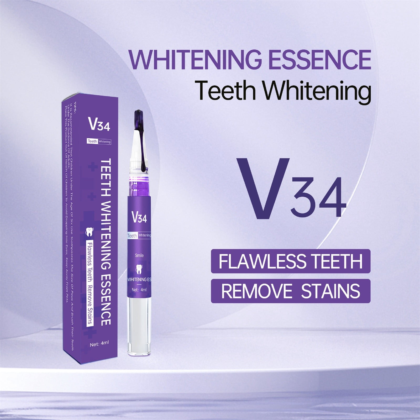 Purple Toothbrushing Pen Purple Toothpaste Toothbrushing Pen Teeth