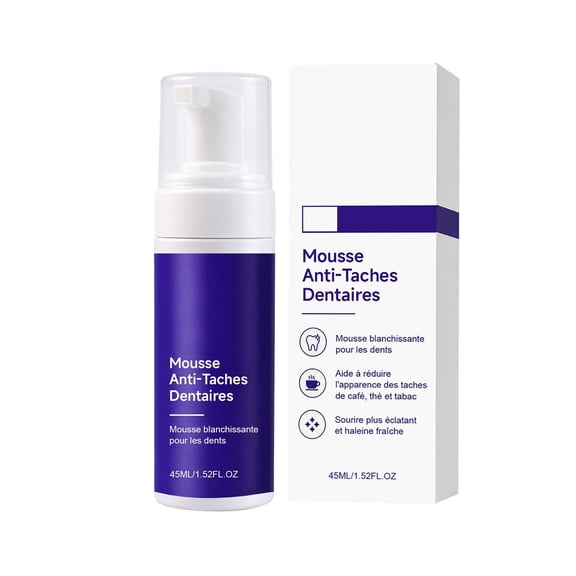 Purple Toothpaste Colour Corrector, Fluoride-Free, Gentle Daily Toothpaste for Whiten, Fresh Breath