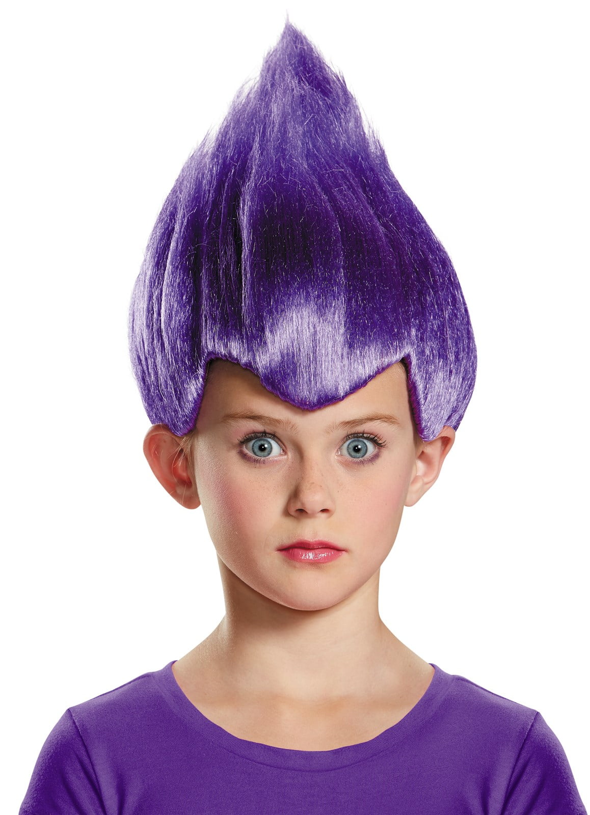 Purple Troll Child Wig Walmart