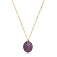 thumbnail image 1 of Purple Tulip Necklace, 1 of 2