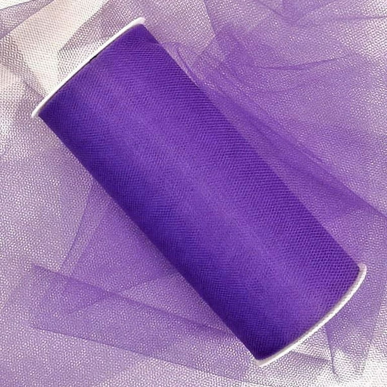 Purple Tulle 6 X 25 Yards by Paper Mart