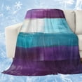 thumbnail image 1 of Purple Turquoise Cooling Blanket,Lightweight Summer Throw Blanket with Double Sided Cold Effect,Modern Abstract Oil Painting Art Geometric Picnic Blankets Bed Sheet for Hot Sleepers 30"x40", 1 of 8