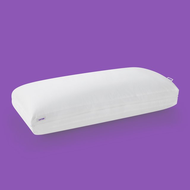 Purple TwinCloud Pillow Adjustable Support for Soft or Firm Support