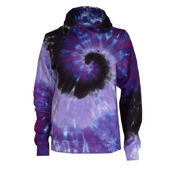 Purple Twist Tie Dye Sweatshirt (Adult Medium)