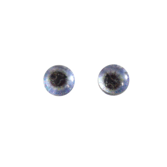 Purple Unicorn Glass Eyes